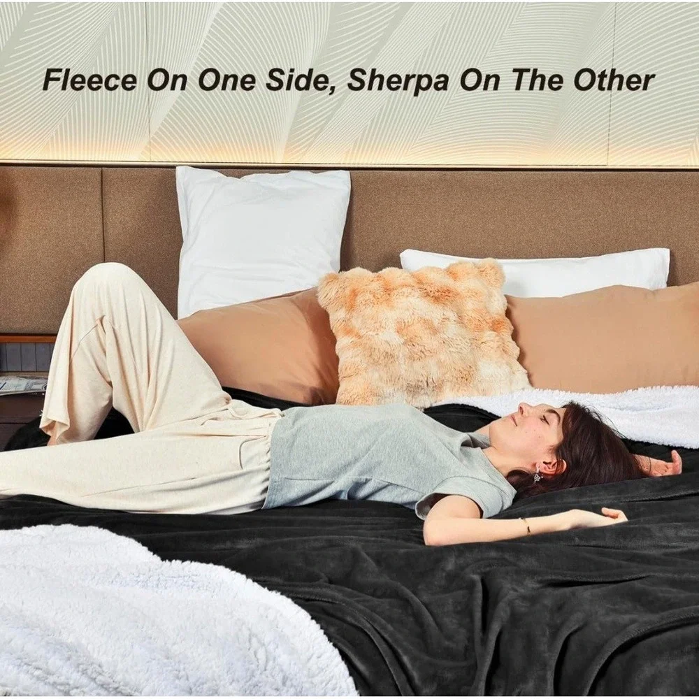 KAWAHOME sherpa blanket